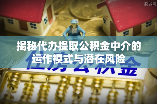 塔城揭秘代办提取公积金中介的运作模式与潜在风险