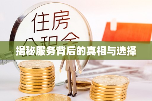 塔城揭秘服务背后的真相与选择