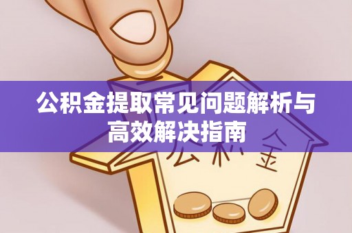 塔城公积金提取常见问题解析与高效解决指南