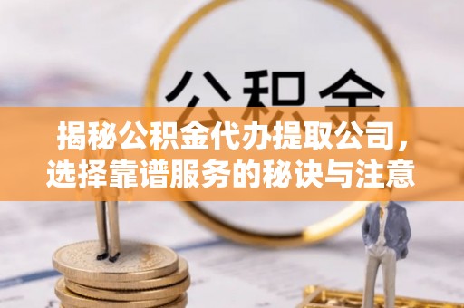 塔城揭秘公积金代办提取公司，选择靠谱服务的秘诀与注意事项