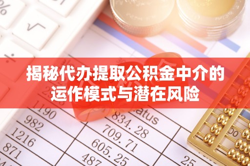 塔城揭秘代办提取公积金中介的运作模式与潜在风险
