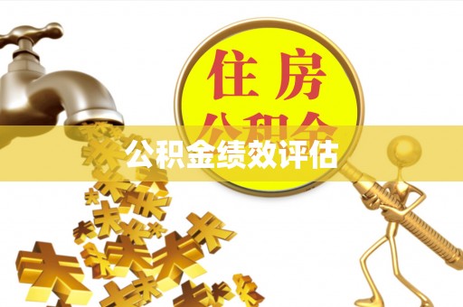 塔城公积金绩效评估