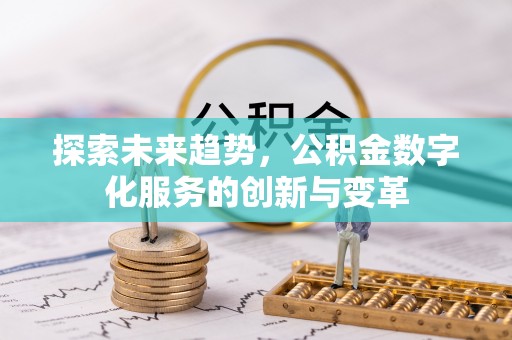 塔城探索未来趋势，公积金数字化服务的创新与变革