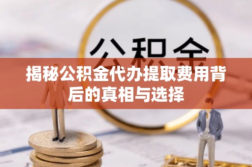 塔城揭秘公积金代办提取费用背后的真相与选择