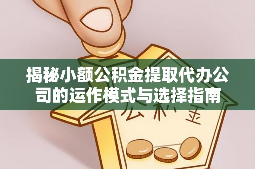 塔城揭秘小额公积金提取代办公司的运作模式与选择指南