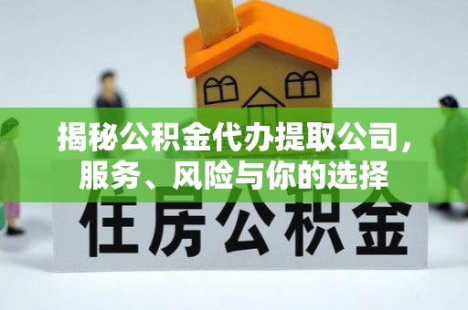 塔城揭秘公积金代办提取公司，服务、风险与你的选择