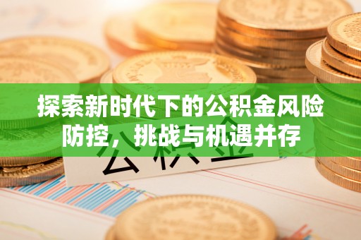 塔城探索新时代下的公积金风险防控，挑战与机遇并存