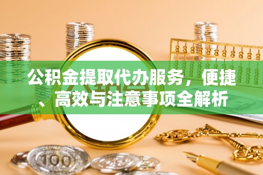 塔城公积金提取代办服务，便捷、高效与注意事项全解析