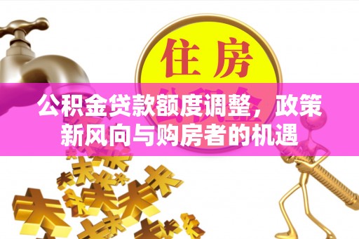 塔城公积金贷款额度调整，政策新风向与购房者的机遇