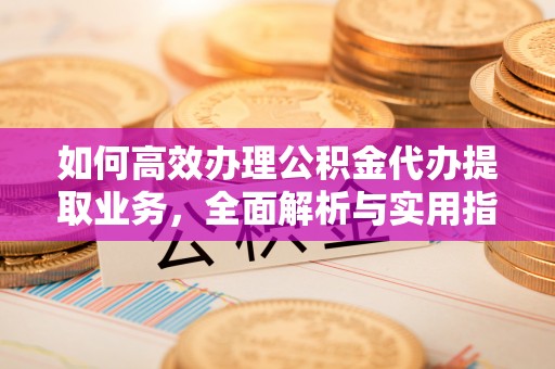 塔城如何高效办理公积金代办提取业务，全面解析与实用指南