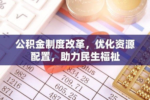 塔城公积金制度改革，优化资源配置，助力民生福祉