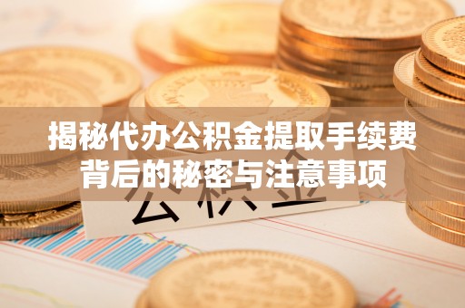 塔城揭秘代办公积金提取手续费背后的秘密与注意事项