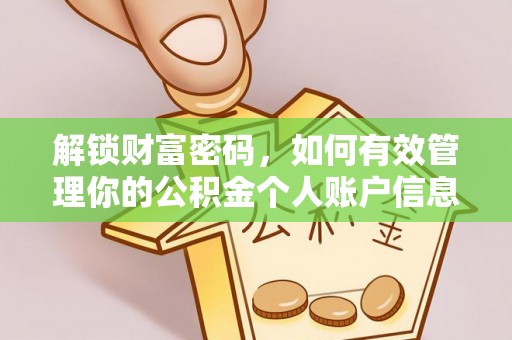 塔城解锁财富密码，如何有效管理你的公积金个人账户信息