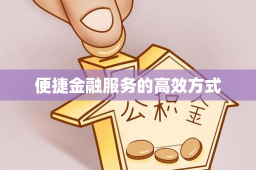 塔城便捷金融服务的高效方式