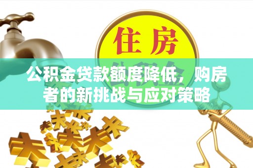塔城公积金贷款额度降低，购房者的新挑战与应对策略