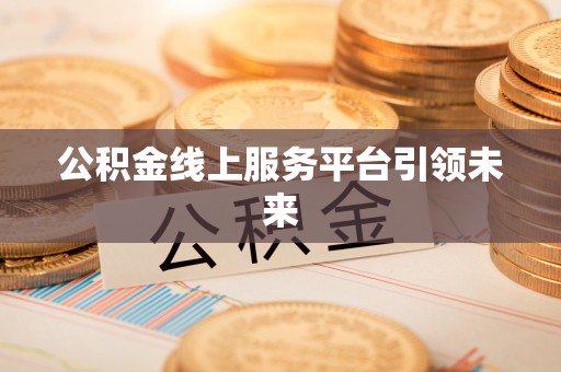 塔城公积金线上服务平台引领未来