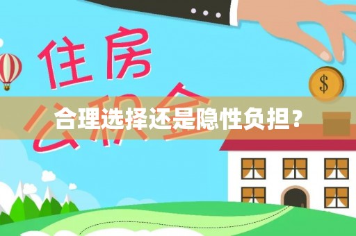 塔城合理选择还是隐性负担？