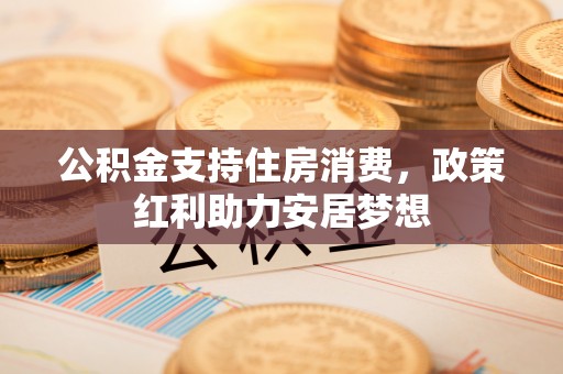 塔城公积金支持住房消费，政策红利助力安居梦想