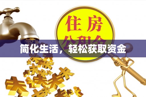 塔城简化生活，轻松获取资金
