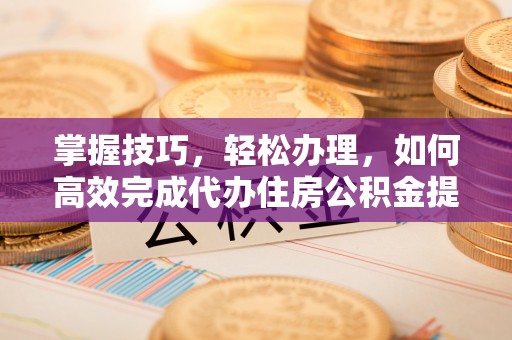 塔城掌握技巧，轻松办理，如何高效完成代办住房公积金提取